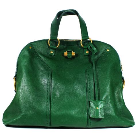 green yves saint laurent bag|yves saint laurent bag women.